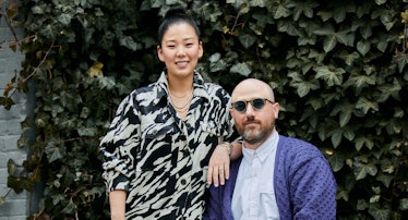 A photograph of Soo-Young Kim Abrams and Keith Abrams