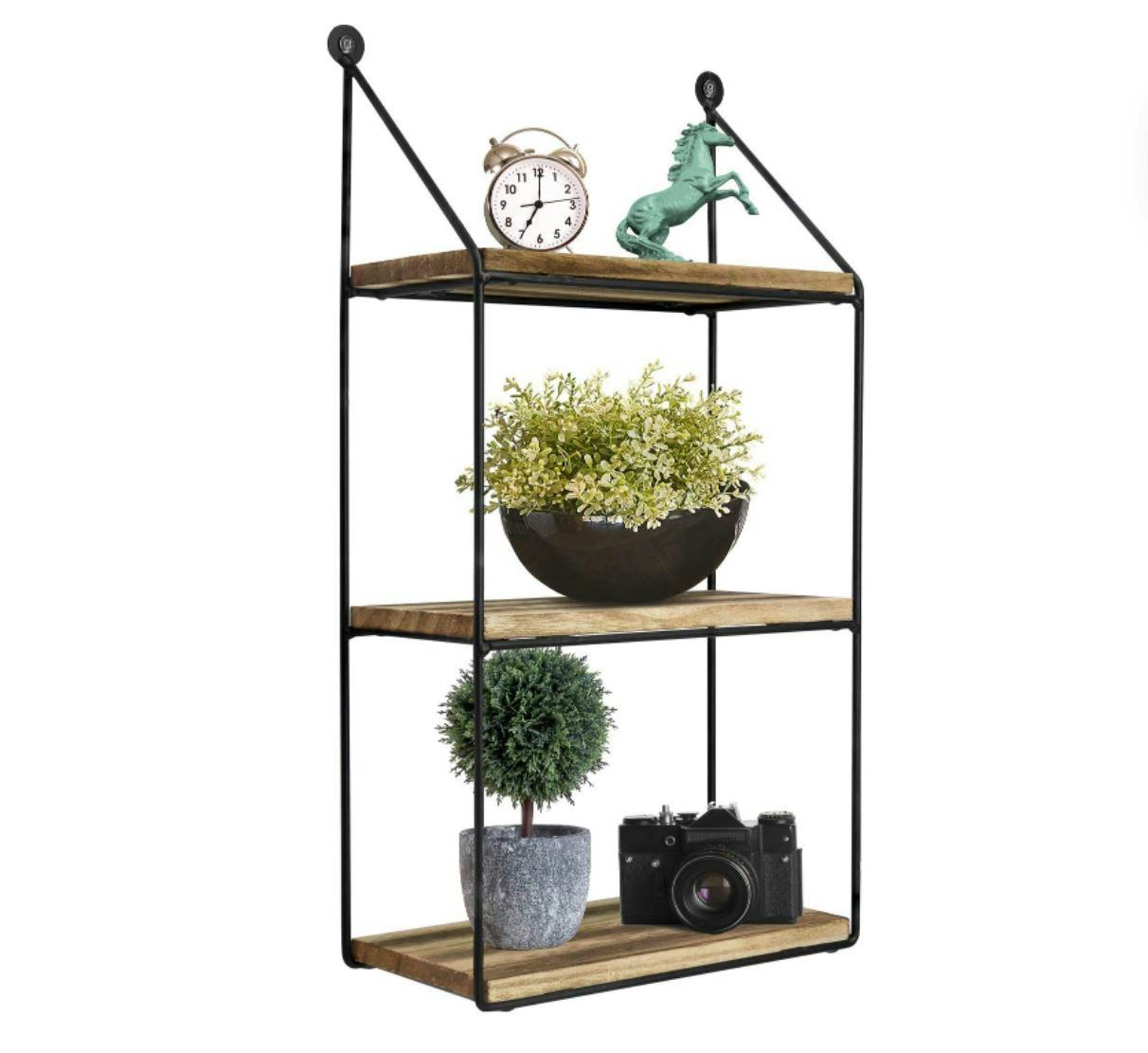 Greenco 3-Tier Floating Shelf