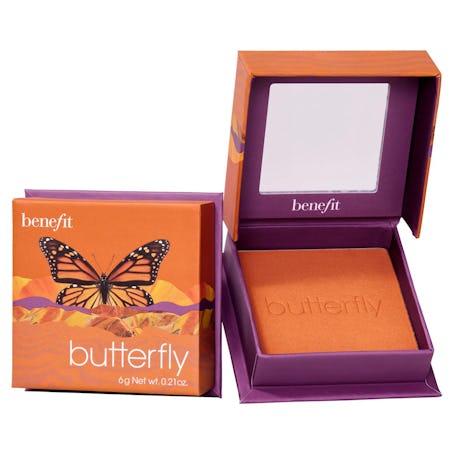 Butterfly Golden Orange Blush