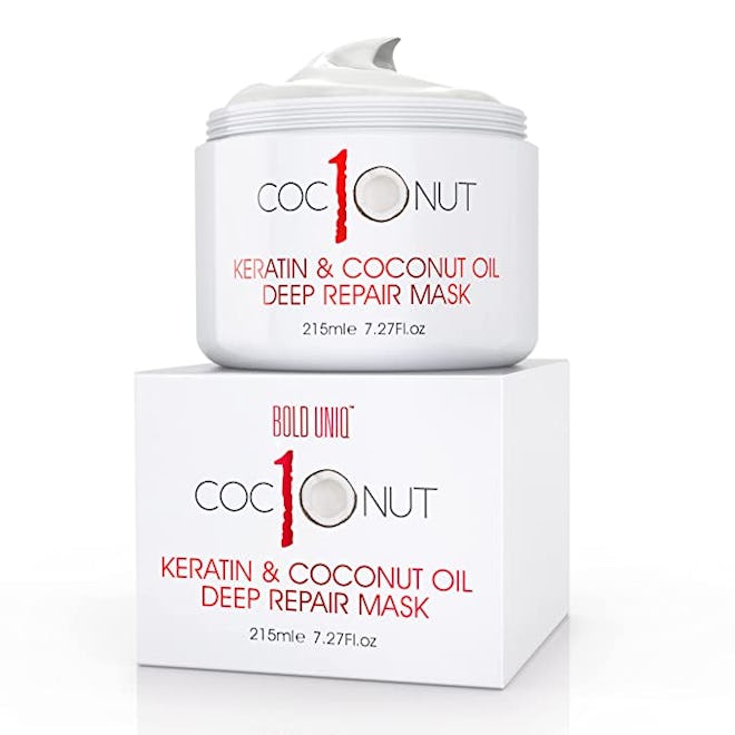 BOLD UNIQ Keratin and Coconut Oil Hair Repair Mask