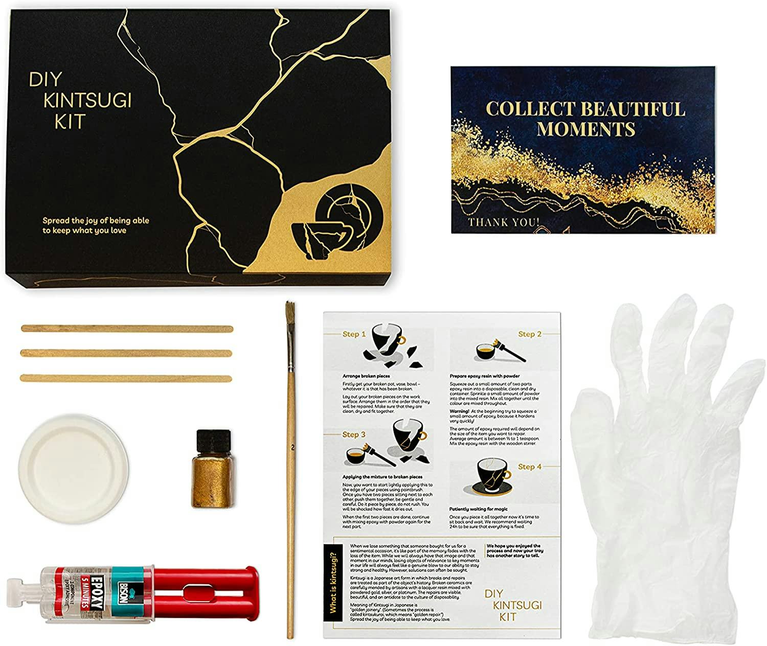 WHERE SAKURA BLOOMS DIY Kintsugi Pottery Repair Kit