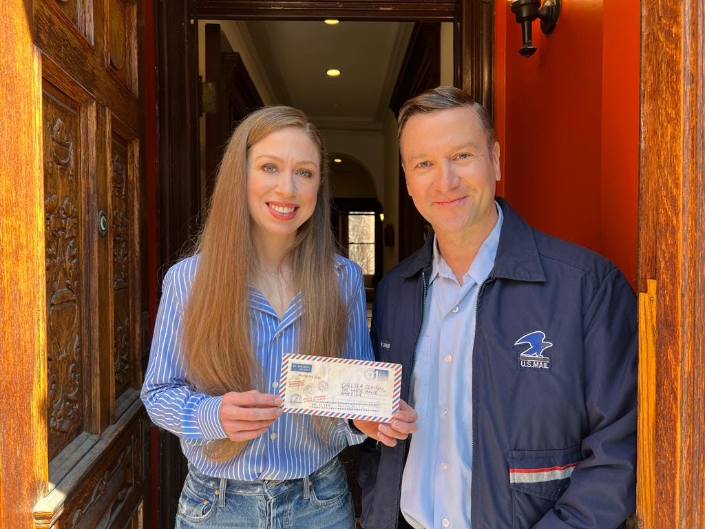 Chelsea Clinton making a cameo appearance in the hour-long special episode of &lsquo;Derry Girls&rsquo;