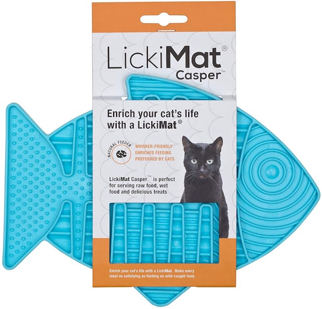 best cat puzzle feeders licking mat