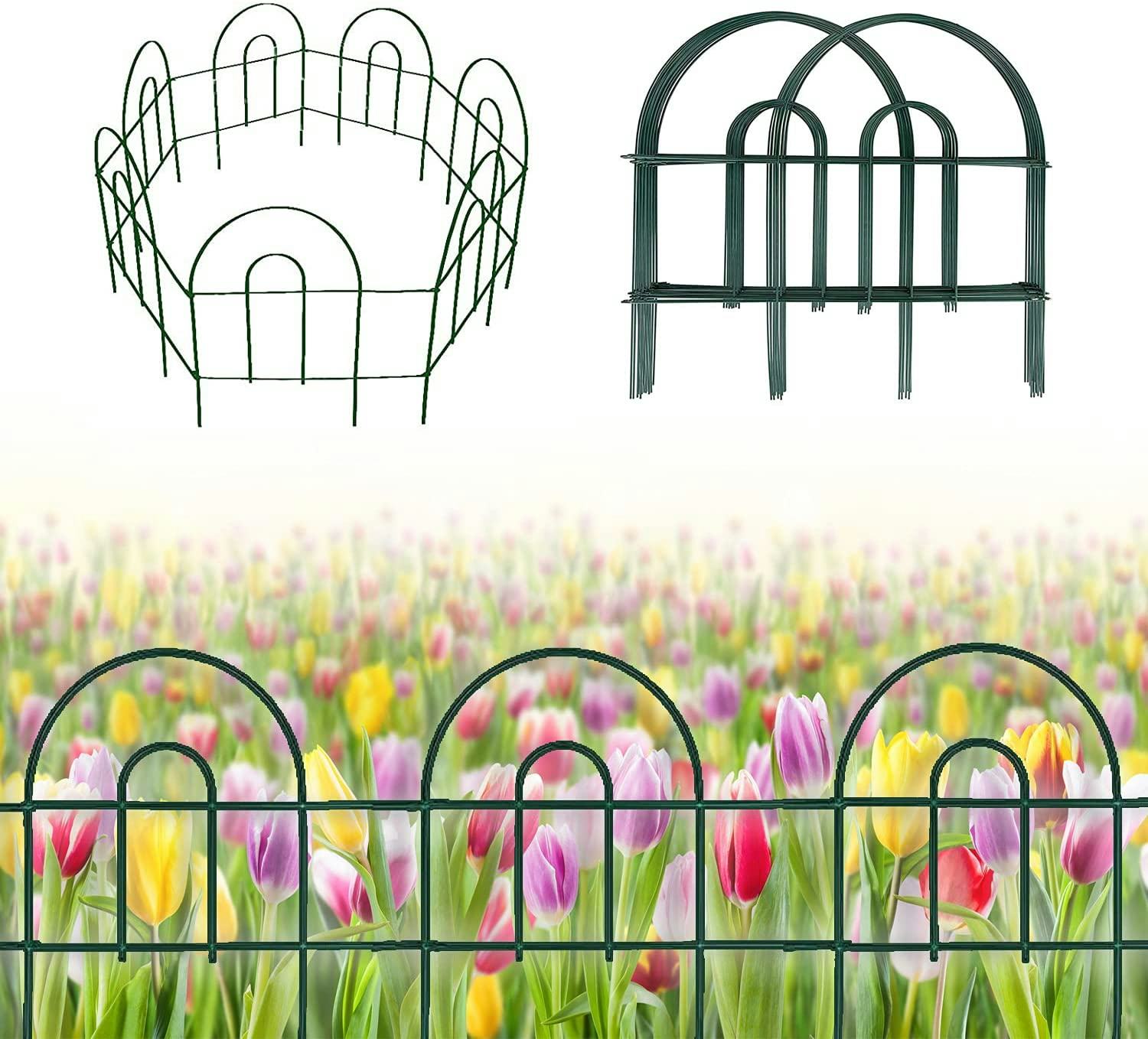 UMIEN Decorative Garden Fence