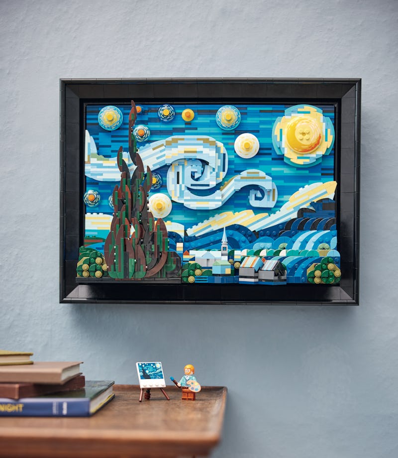 Lego The Starry Night set