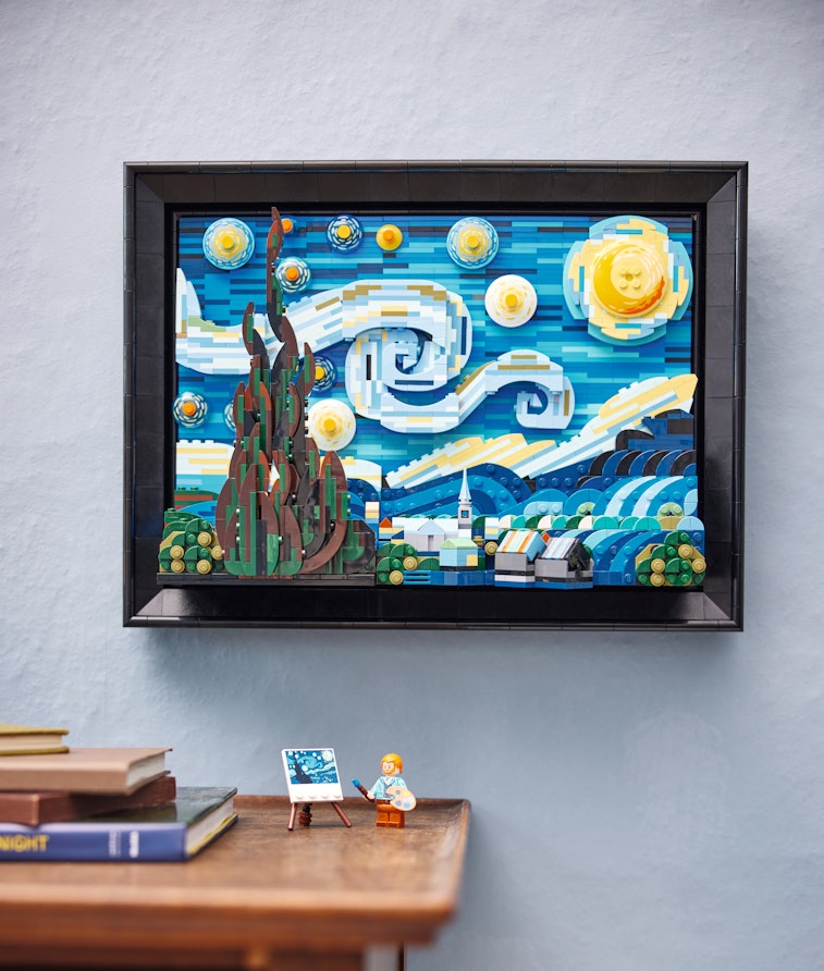 Lego The Starry Night set