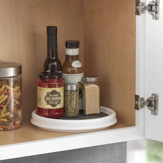 nonskid 9-inch turntable for pantry and cabinet storage