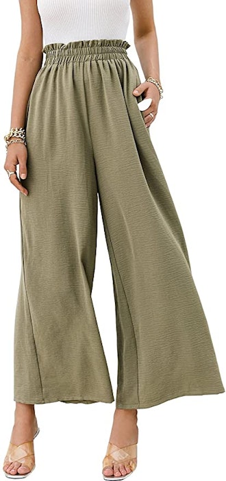 Eteviolet Wide Leg Flowy Pants