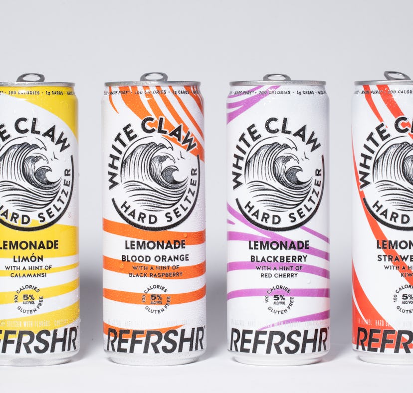 White Claw Refrshr hard seltzers are a new take on lemonade.