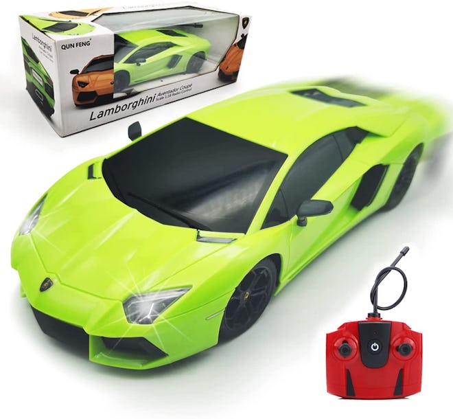 For youngsters who love Lamborghinis, this QUN FENG RC model is one of the best remote control cars ...