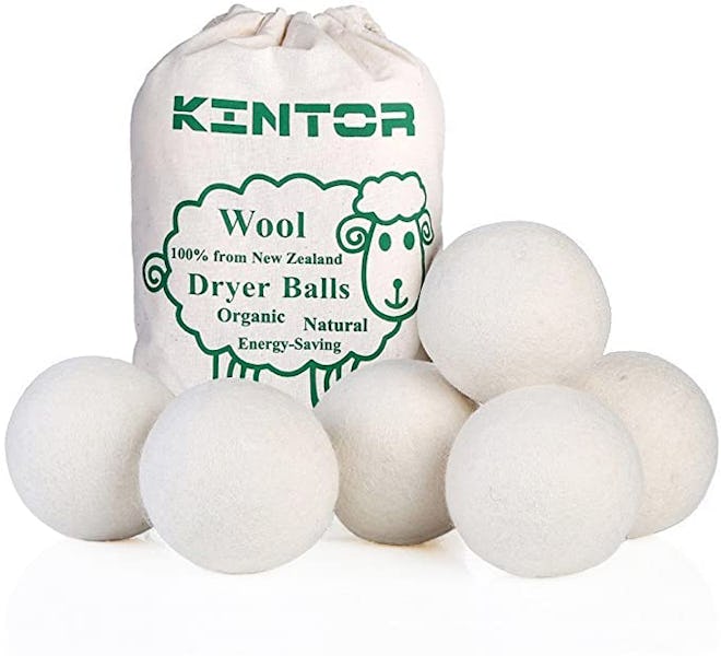 KINTOR Wool Dryer Balls (6-Pack)