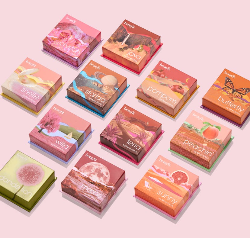 Benefit Cosmetics' new Wanderful World blush collection