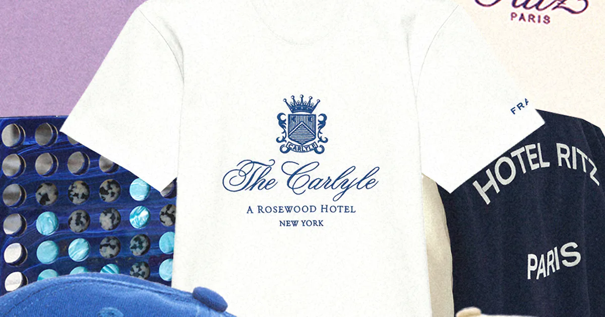 Customizable Hotel Merch The Hotel Merch Era Is Upon Us