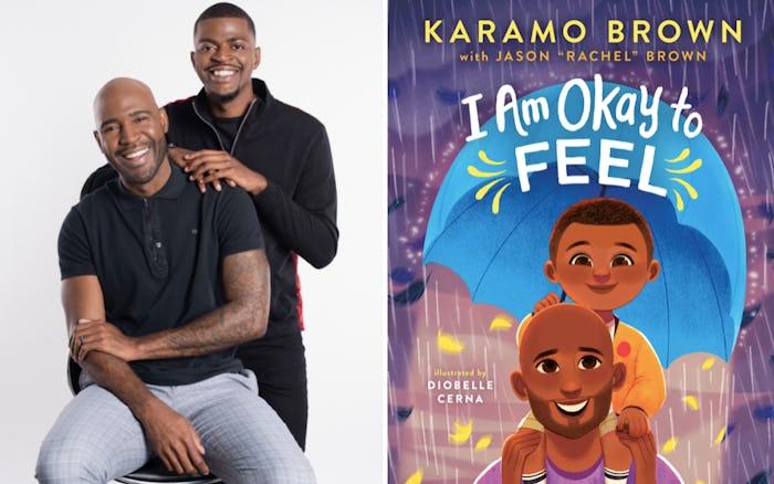 Karamo Brown and his son Jason have authored a new children's book called 'I Am Okay To Feel.'