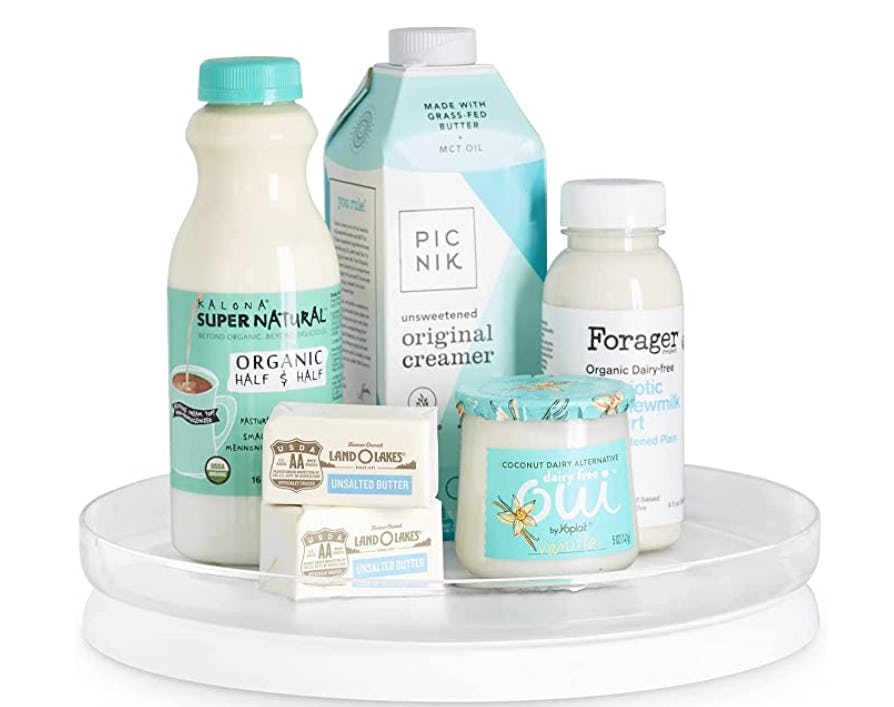 Plastic fridge turntable