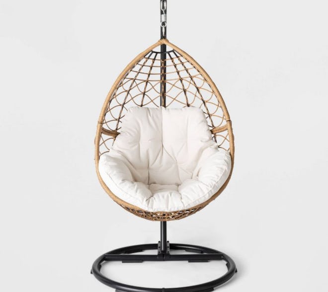 Britanna Patio Hanging Egg Chair - Natural 
