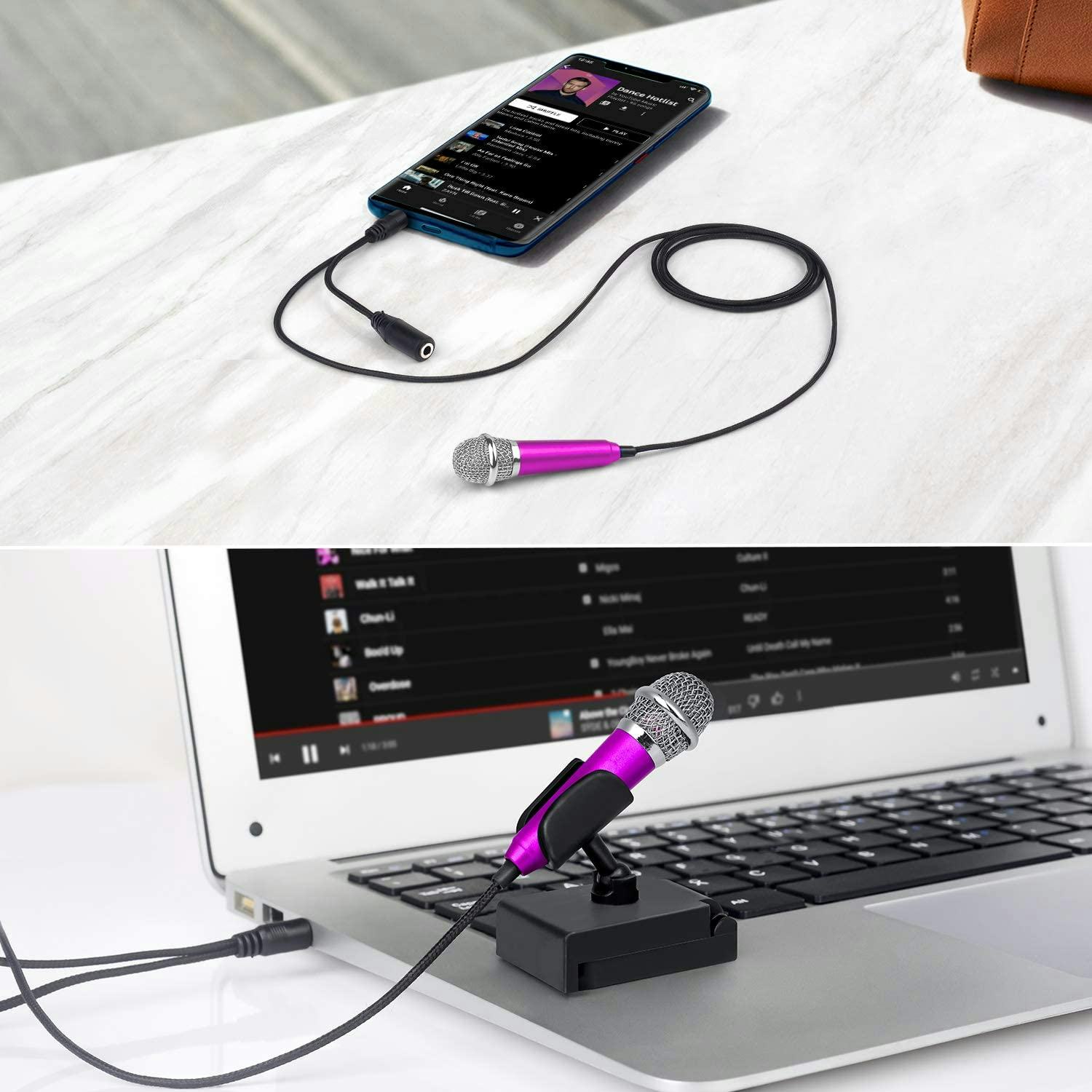 Uniwit Mini Portable Vocal/Instrument Microphone