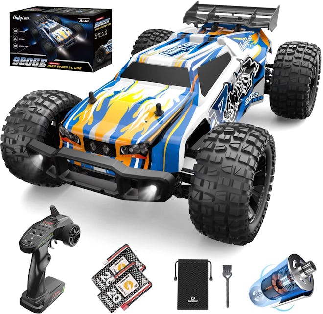 With a high max speed and long operating rante, this Holyton model is one of the best remote control...