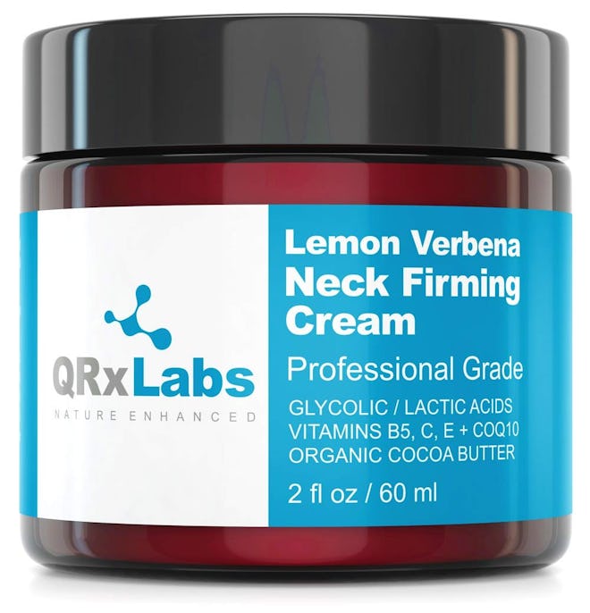 QRxLabs Lemon Verbena Neck Firming Cream