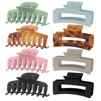 Lolalet Hair Claw Clips (8-Pack)