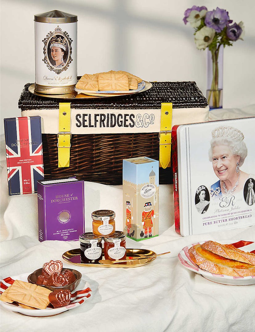 Selfridges Platinum Jubilee hamper