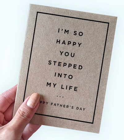  Meaningful Stepfather's Day Card