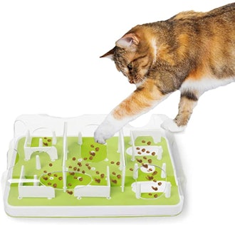 best cat puzzle feeders maze
