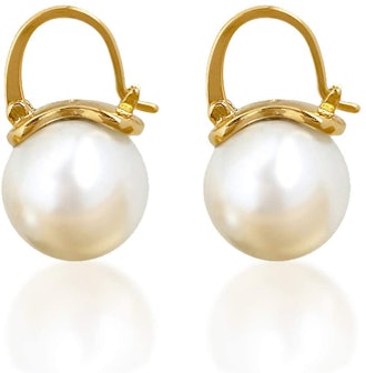 best pearl earrings gumball drop earrings
