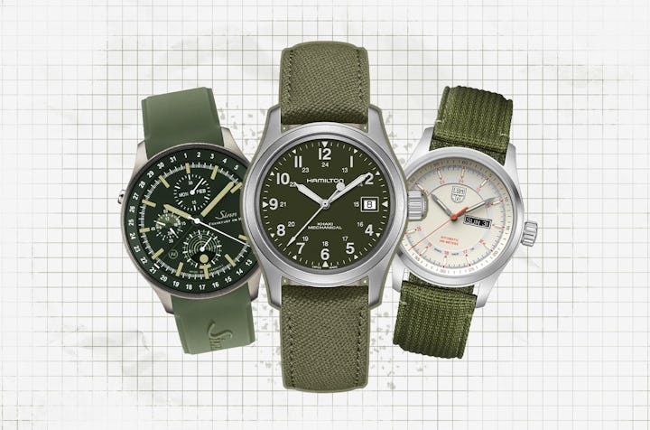Field Watches: Hamilton Khaki, Sinn, LUMINOX