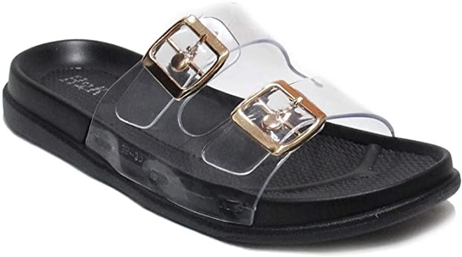 H2K Double Buckle Slide Sandals