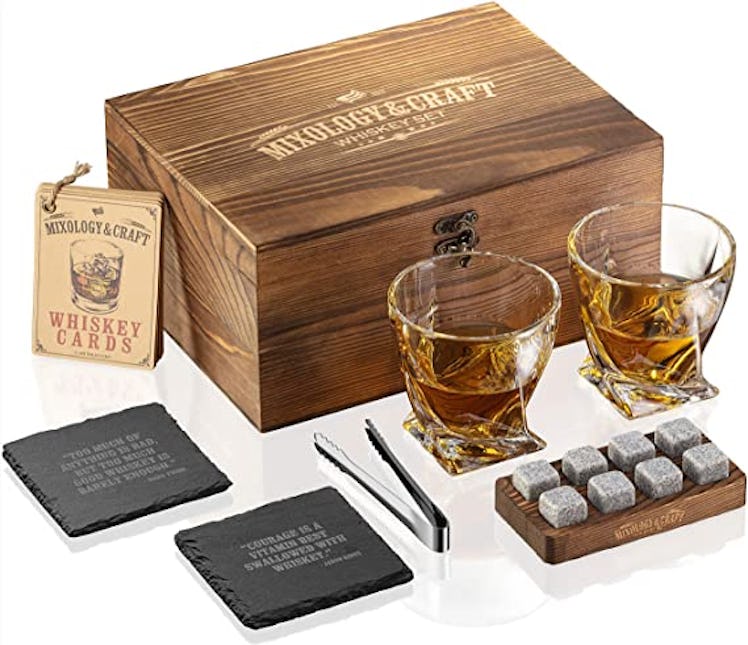 Mixology Whiskey Stones Gift Set