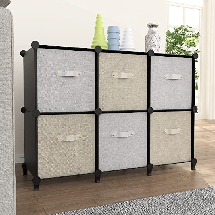 HOMIDEC 6-Cube Storage Organizer