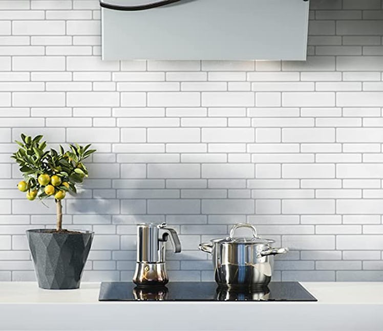LONGKING Peel and Stick Backsplash Tile (10-Pack)