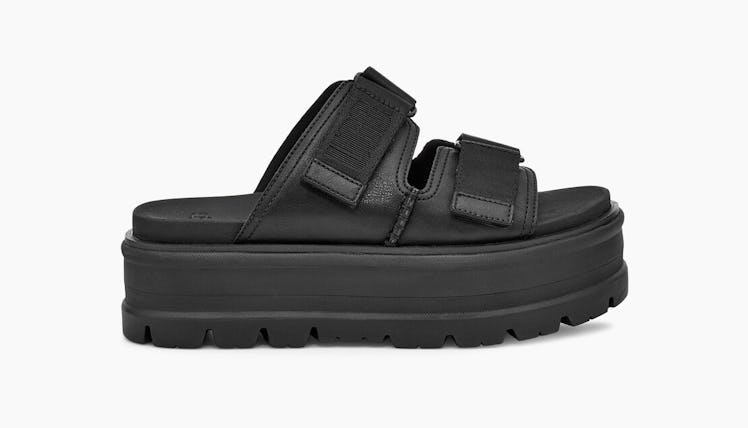 UGG black sandals