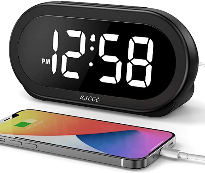 USCCE LED Digital Alarm Clock