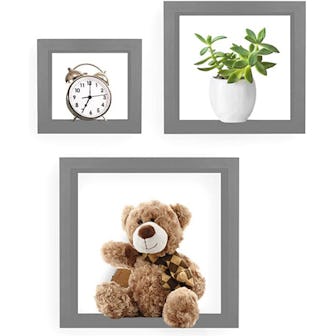 Greenco Cube Wall Mount Shelves (Set of 3)