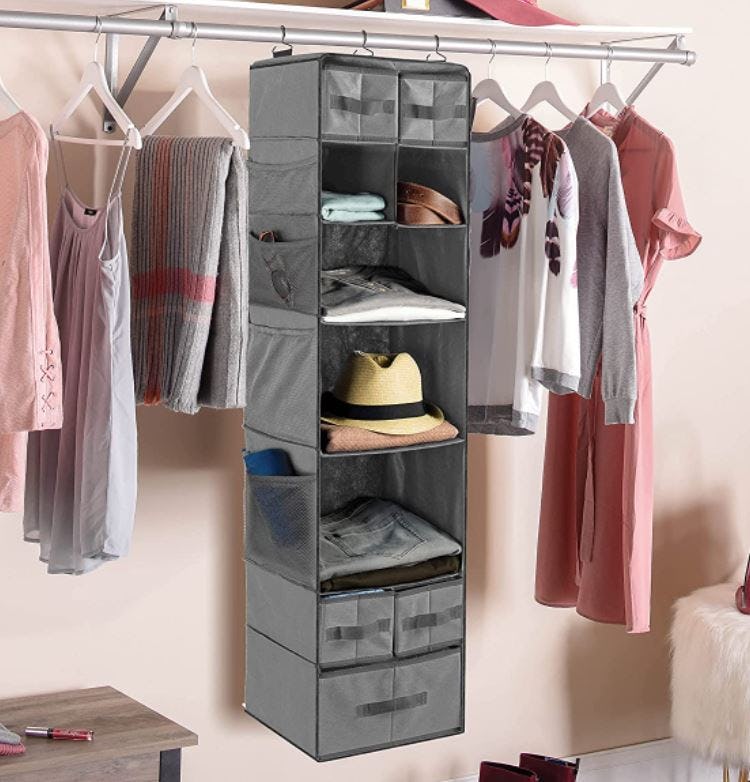 ZOBER Hanging Closet Organizer