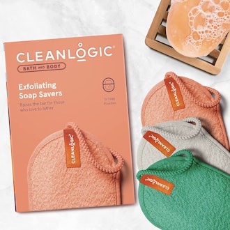 Cleanlogic Bath & Body Exfoliating Soap Saver (3-Pack)