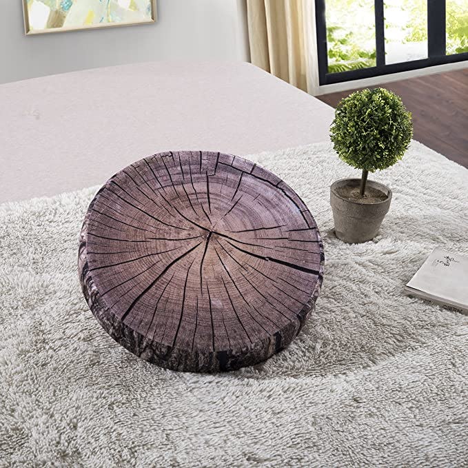 HYSEAS Decorative Round Throw Pillow