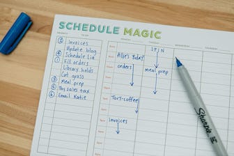 Free Period Press Calendar