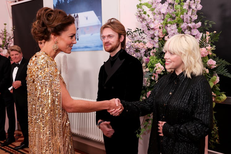 Kate Middleton meeting Billie Eilish
