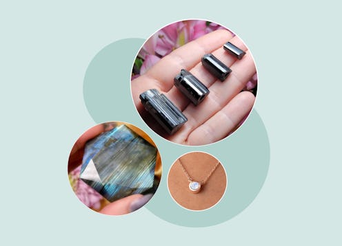 Black Tourmaline, labradorite, and moonstone are crystals for sleep.
