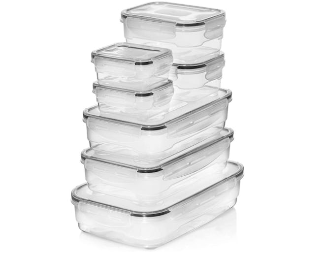 Homemaid Living Premium Airtight Plastic Containers (7-Pack)