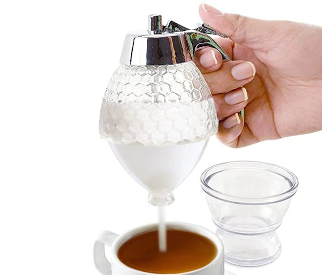 Hunnibi Glass Sugar Container Dispenser 