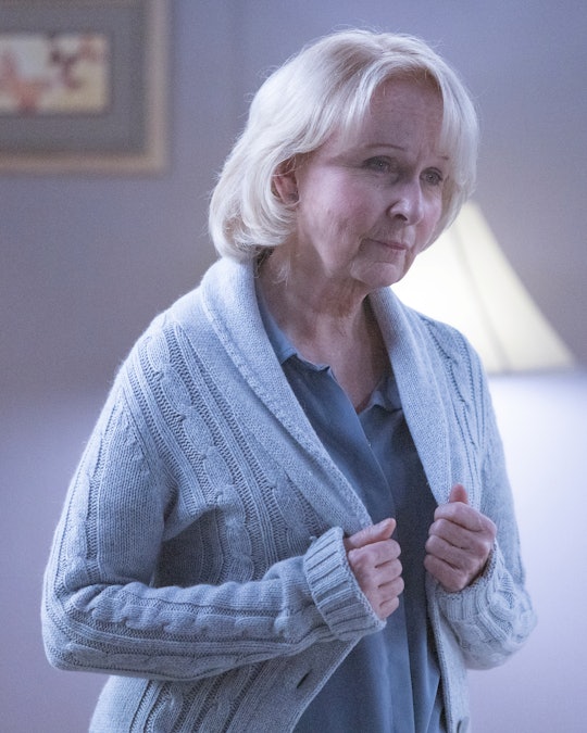 Meredith's tough and complicated mother Ellis Grey played by Kate Burton.