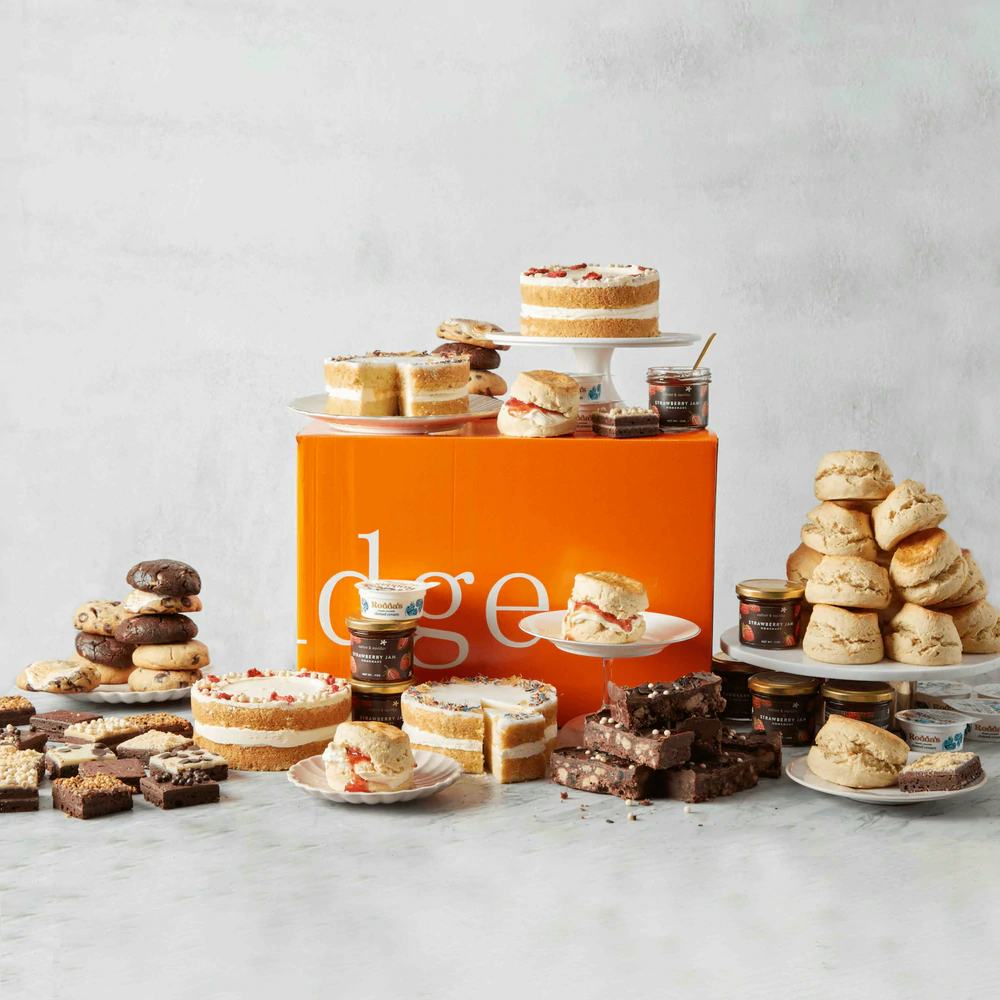 Cutter &amp; Squidge’s Platinum Jubilee street party hamper.