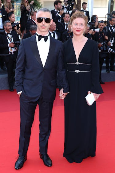 Jeremy Strong and Emma Wall at Cannes