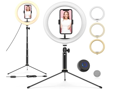 One birthday party hack is to use a Wonew LED Ring Light to make photo booth pictures look professio...