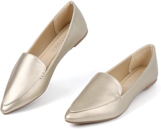 MUSSHOE Pointed-Toe Loafers