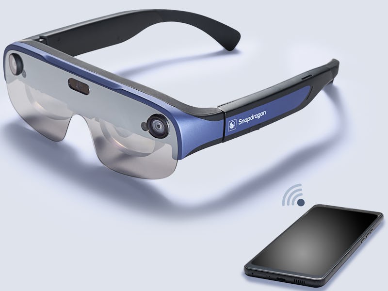 Qualcomm wireless AR glasses concept design 2022